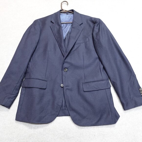 J. Crew Blazer 40S Blue Half Lined Ludlow Classic American Woolen Company